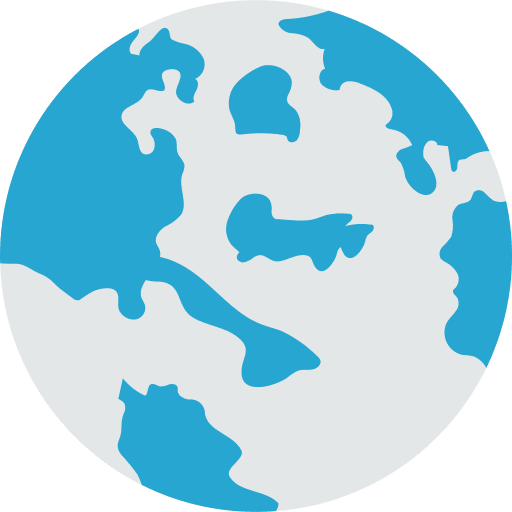 Earth globe globe earth globe planet icon