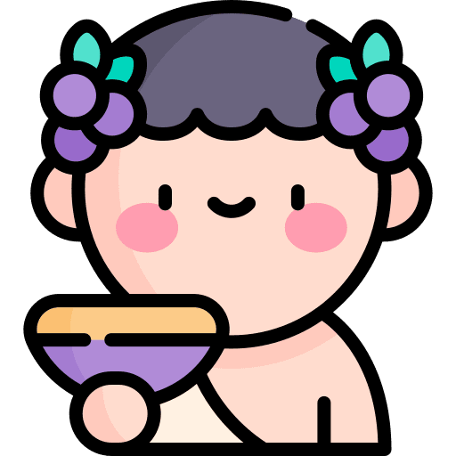Dionysius wine glass grape user icon