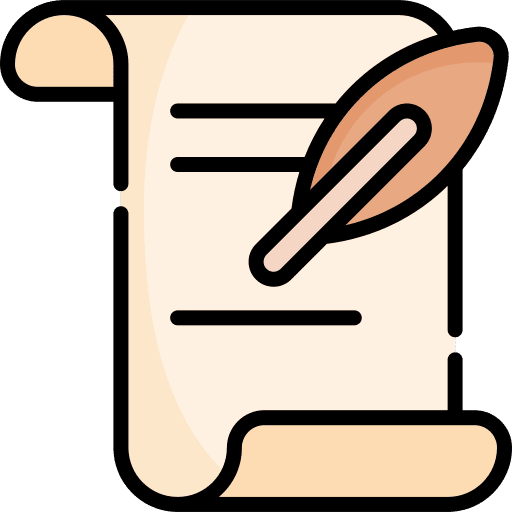 Literature literature quill feather icon