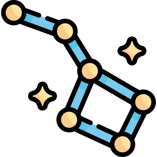 Constellation constellation big dipper science icon