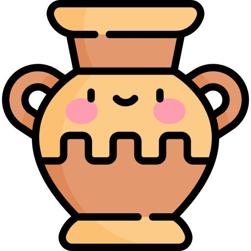 Amphora art and design adornment art icon