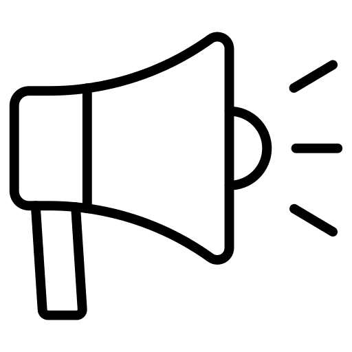 Megaphone loud speaker sound megaphone icon