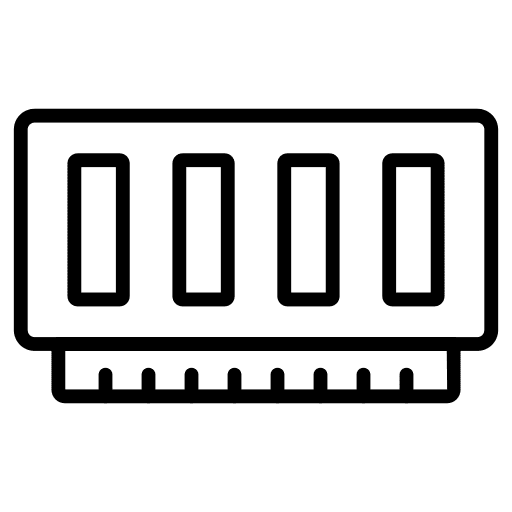 Ram ram electronic hardware icon