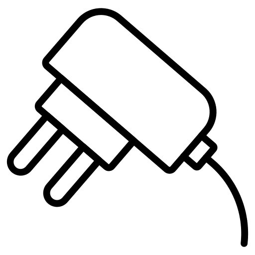 Plug plug electronic socket icon