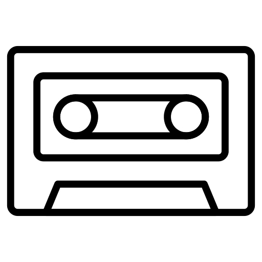 Cassette technology electronic cassette icon