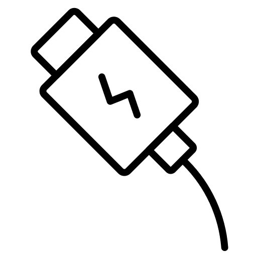Wire wire data cable electronics icon
