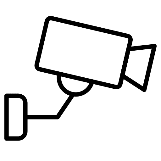 Cctv camera device gadget icon