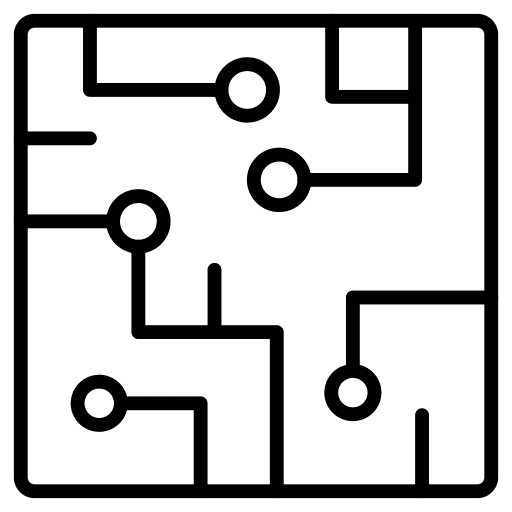 Chip hardware chip technology icon