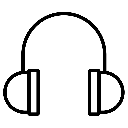 Headphone headphone wireless earphone icon