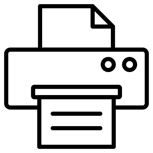 Printer copier photocopier printer icon