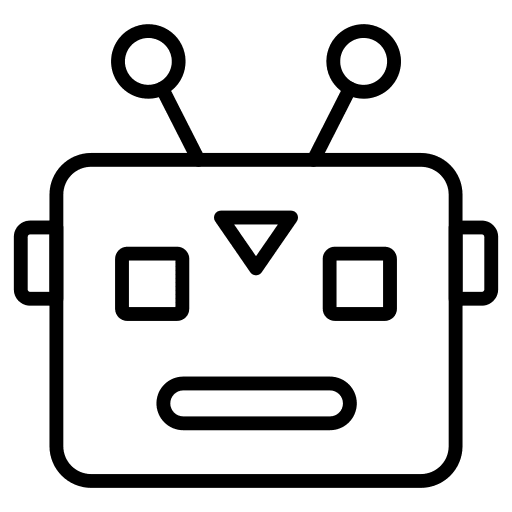 Robot robot artificial intelligence robotics icon