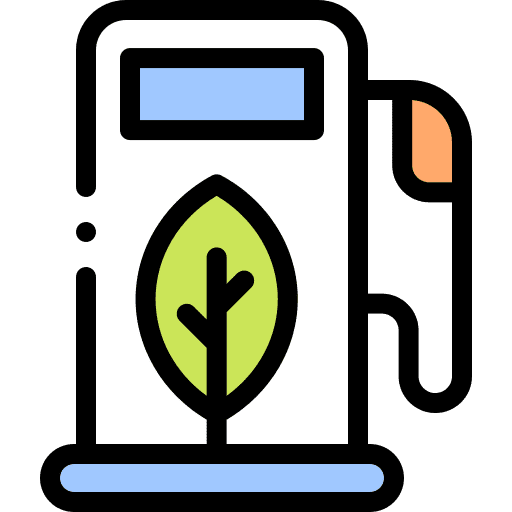Green energy eco fuel industry green energy icon
