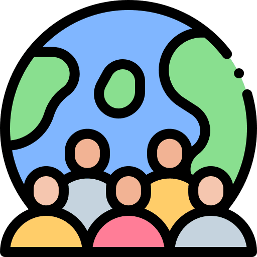 Overpopulation world csr overpopulation icon