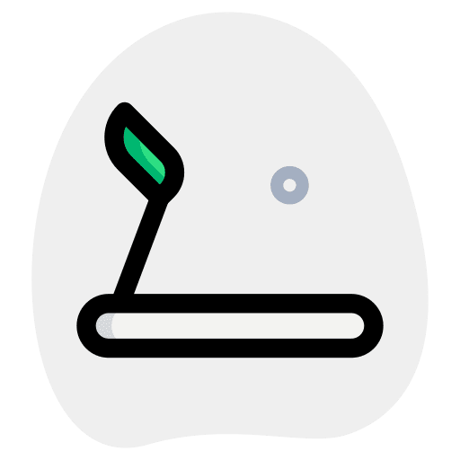 Cardio exercises gym equipment work out icon