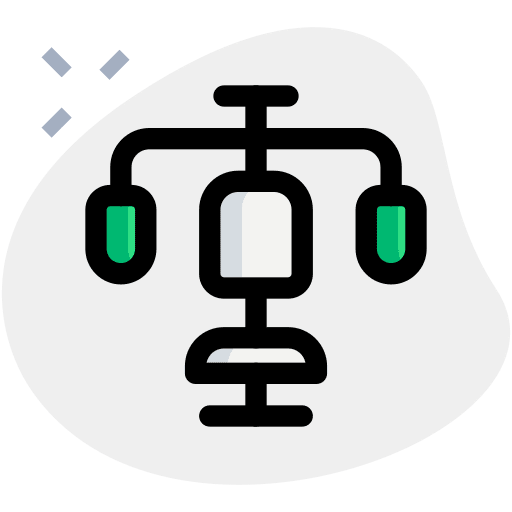 Butterfly fitness gym equipment exercise icon