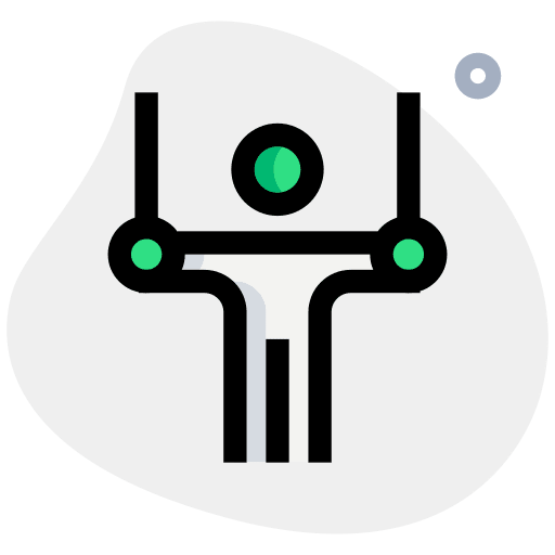 Gymnastics equipment sport olympic icon