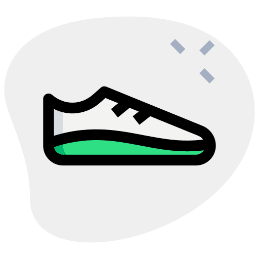 Running shoes running shoes sport trail running icon