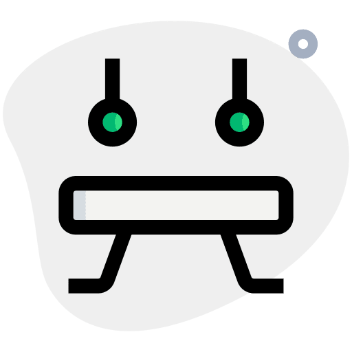 Rings gymnasium sports and competition rings icon