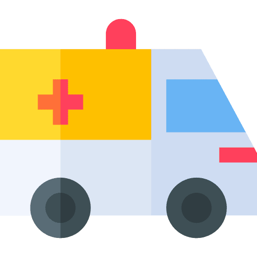 Ambulance ambulance healthcare and medical automobile icon