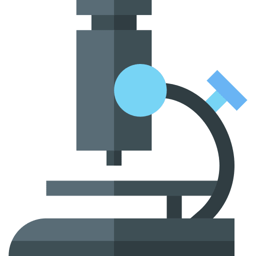 Microscope microscope education medical icon