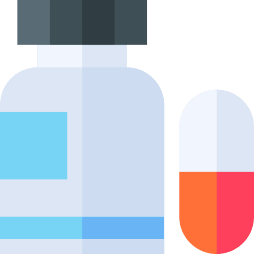 Pills pills bottle healthcare and medical icon