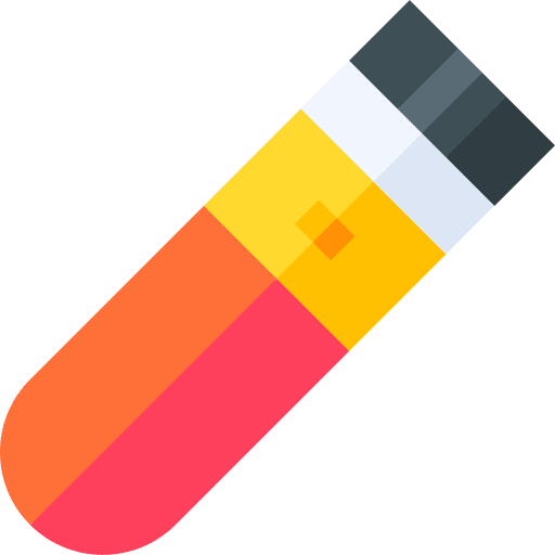 Blood test research science lab icon