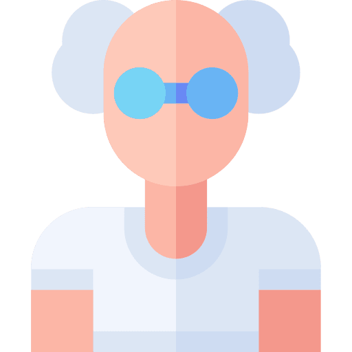 Scientist flask scientist researcher icon