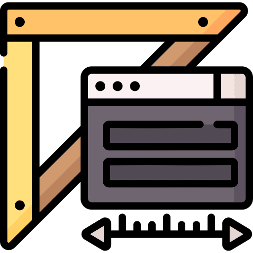 Measure square measure graphic design icon