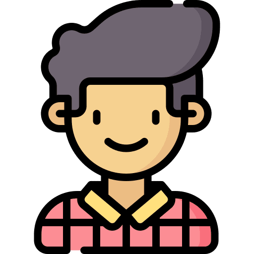 Graphic designer caucasian professions and jobs people icon