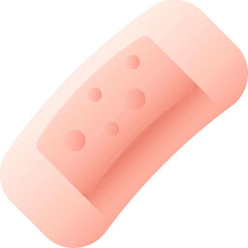 Band aid first aid strip healthcare and medical icon