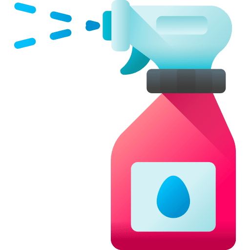 Disinfectant spray sterilization wash icon