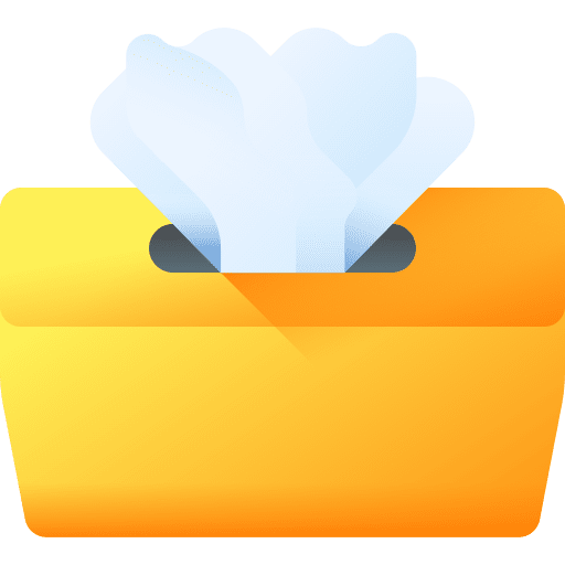 Tissue box napkin cleaning miscellaneous icon