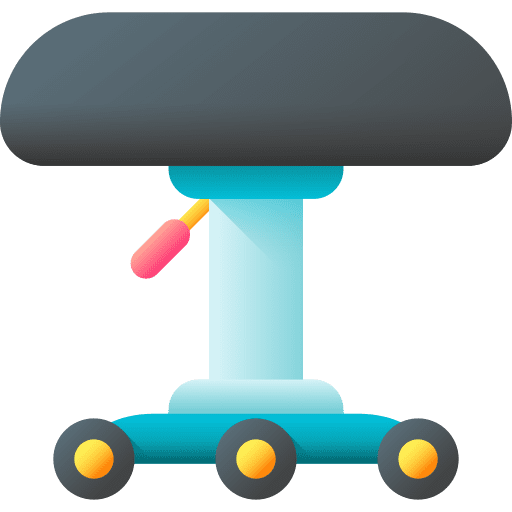 Stool wheels furniture and household comfortable icon