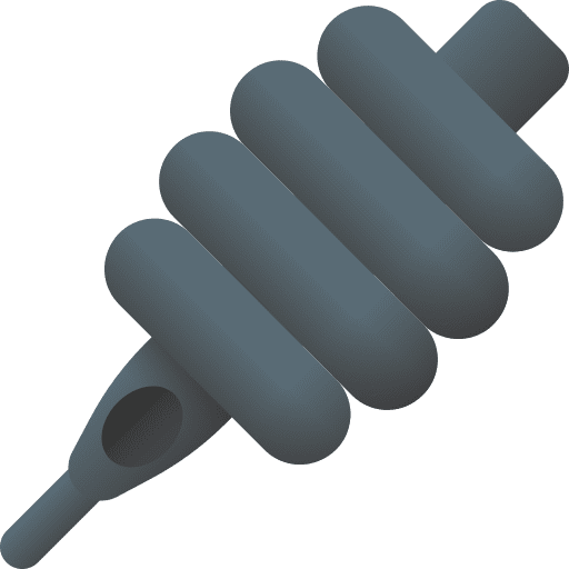 Tubing ink tube disposable icon