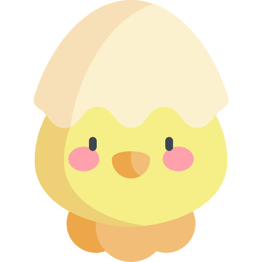 Chick bird ornithology animals icon