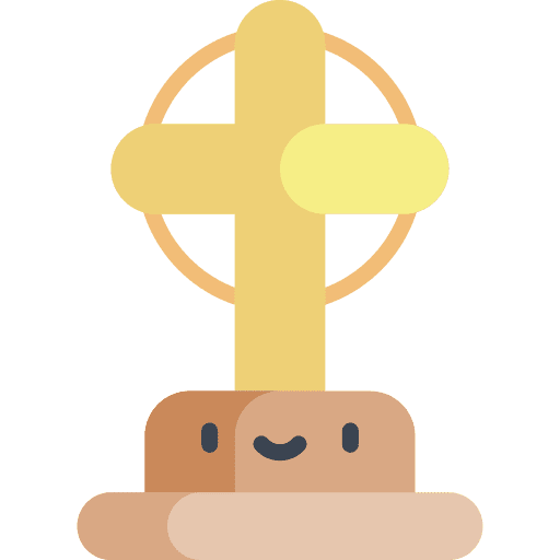 Cross church criss cross catholic icon