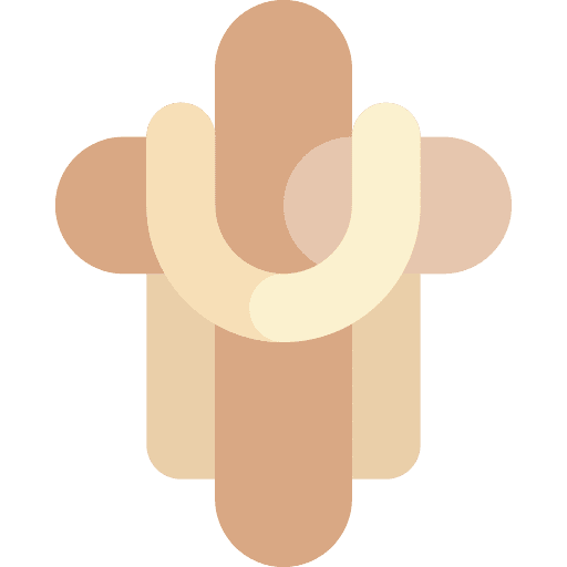 Cross cultures christianism faith icon