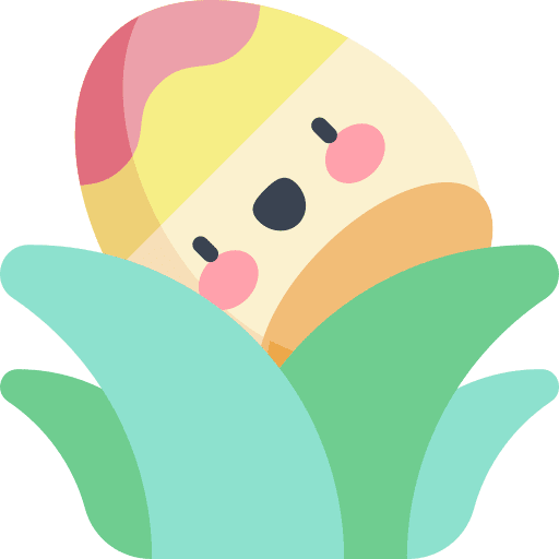 Easter egg easter day art easter icon