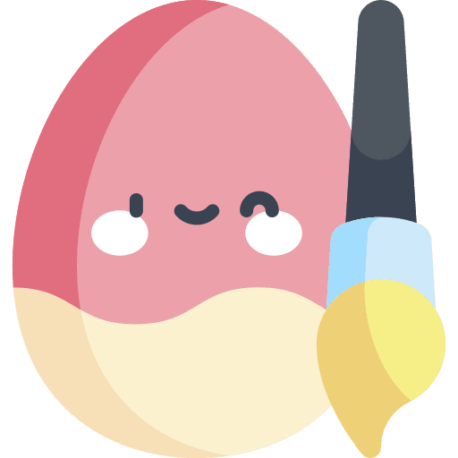 Easter egg easter egg art easter day icon