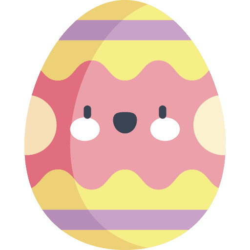 Easter egg painting egg easter day easter egg icon