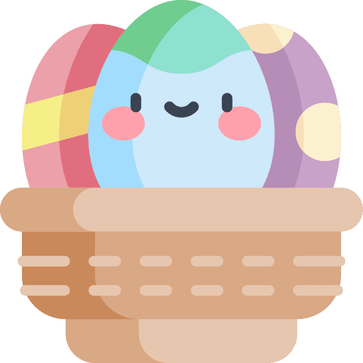 Easter egg art easter celebration icon