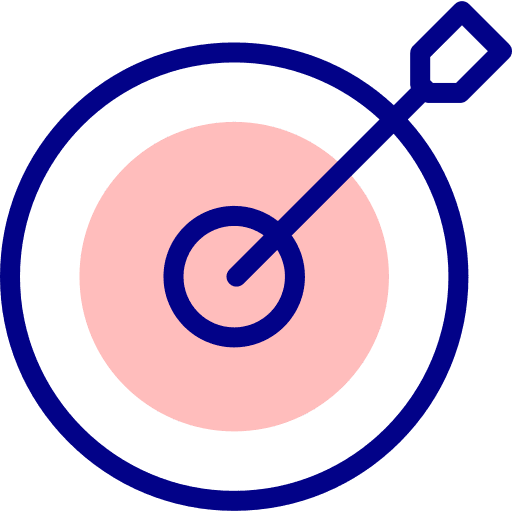 Dart board dart board bow sport icon