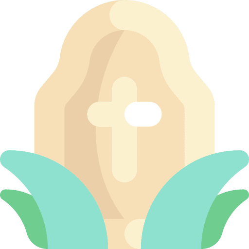 Tombstone grave dead gravestone icon