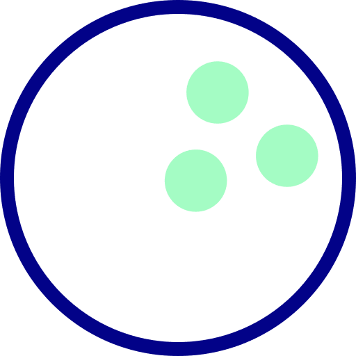 Bowling ball bowling leisure sport equipment icon