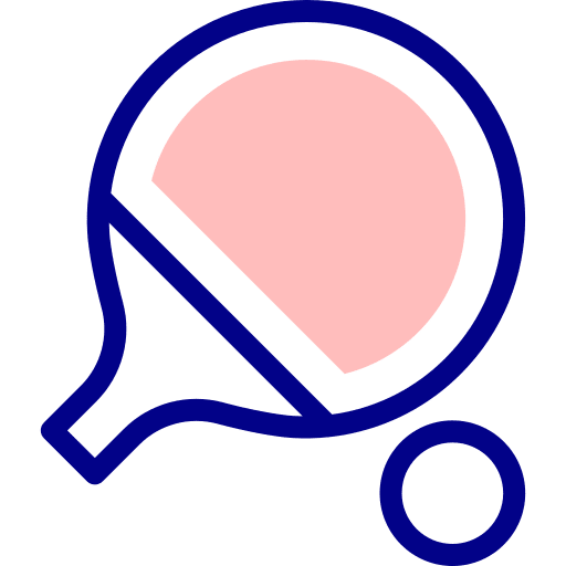 Ping pong play competition sports and competition icon