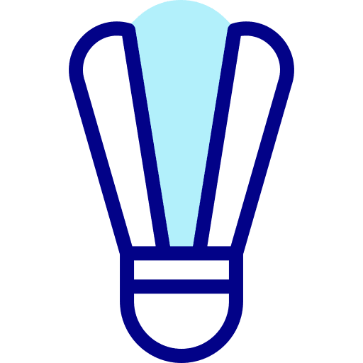 Shuttlecock shuttlecock olympic games badminton icon