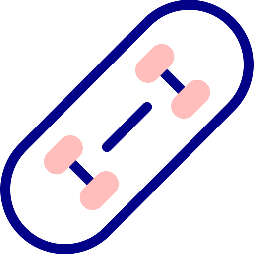 Skateboard adventure sports sports and competition wheel icon