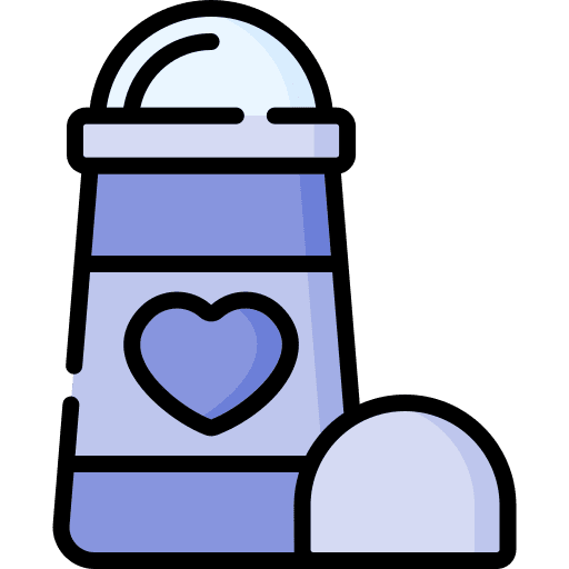 Deodorant personal care hygiene roll on icon