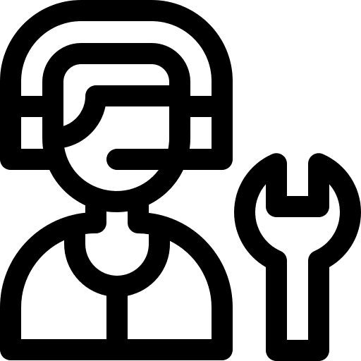 Technical support customer support technical support headset icon
