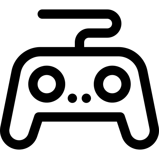 Gaming video game joystick gaming icon